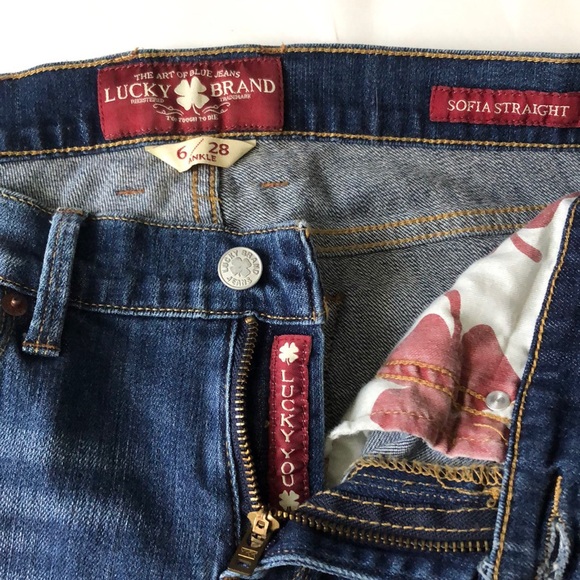 LUCKY BRAND SOPHIA STRAIGHT jeans - Picture 2 of 8